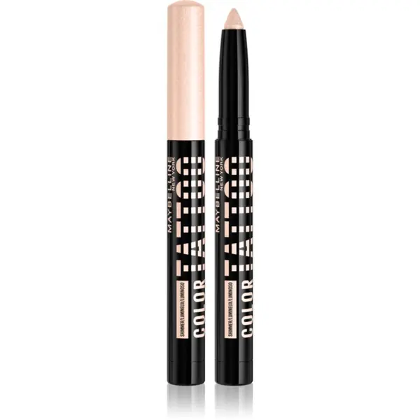MAYBELLINE NEW YORK MAYBELLINE NEW YORK Color Tattoo 24 HR сенки за очи и молив за очи цвят 10 I am Shining 1.4 гр.