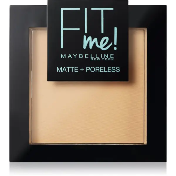 MAYBELLINE NEW YORK MAYBELLINE NEW YORK Fit Me! Matte+Poreless матираща пудра цвят 130 Buff Beige 9 гр.
