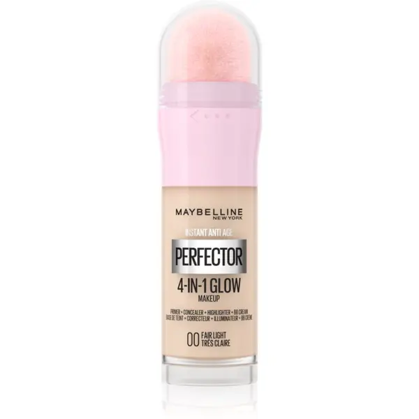 MAYBELLINE NEW YORK MAYBELLINE NEW YORK Instant Perfector 4-in-1 озаряващ фон дьо тен за естествен вид цвят 00 Fair 20 мл.