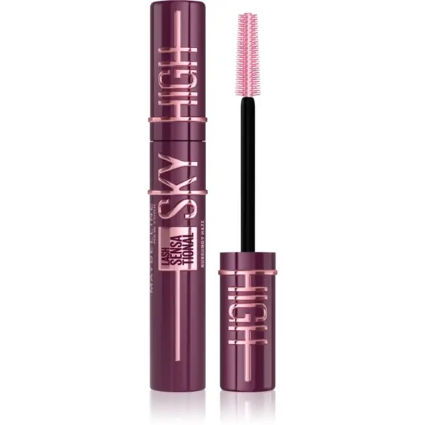 MAYBELLINE NEW YORK MAYBELLINE NEW YORK Lash Sensational Sky High спирала за обем и удължаване на мигли цвят Burgundy Haze 7.2 мл.