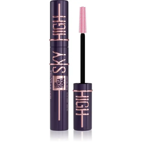 MAYBELLINE NEW YORK MAYBELLINE NEW YORK Lash Sensational Sky High спирала за обем и удължаване на мигли цвят Plum Twilight 7.2 мл.