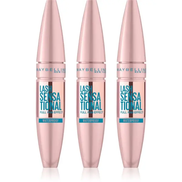 MAYBELLINE NEW YORK MAYBELLINE NEW YORK Lash Sensational водоустойчива спирала за удължаване, извиване на миглите и придаване на обем цвят Black