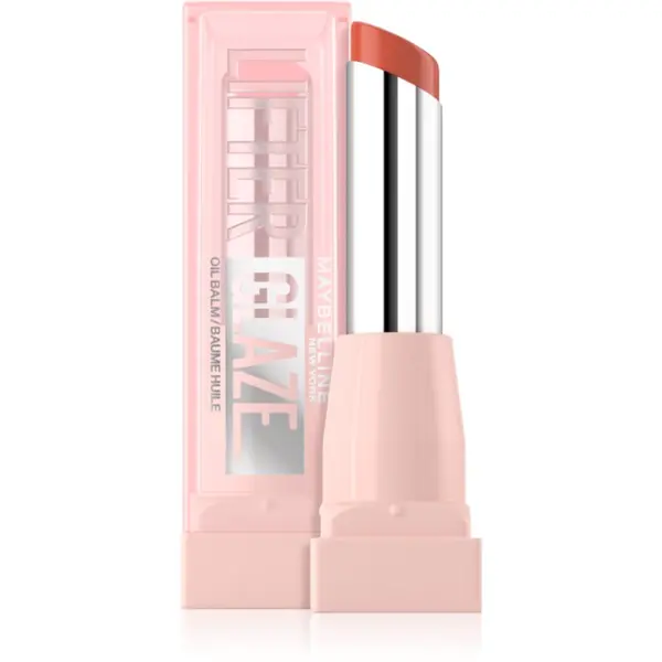 MAYBELLINE NEW YORK MAYBELLINE NEW YORK Lifter Glaze интензивен хидратиращ балсам за устни със силен гланц цвят 006 Carmel Glow 2.8 гр.