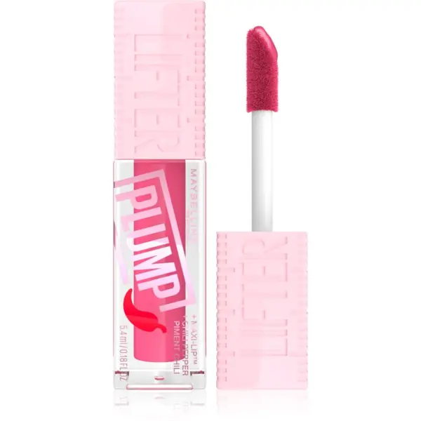 MAYBELLINE NEW YORK MAYBELLINE NEW YORK Lifter Plump блясък за устни с увеличаващ ефект цвят 003 Pink Sting 5.4 мл.