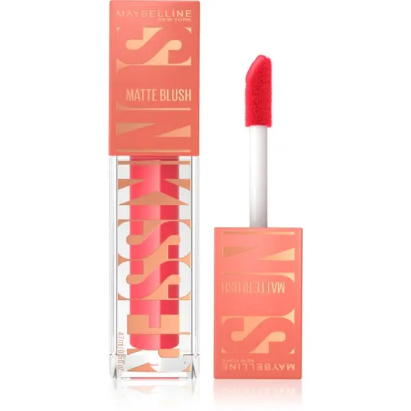MAYBELLINE NEW YORK MAYBELLINE NEW YORK Sunkisser Matte течен руж с матиращ ефект цвят 30 Pink Mirage 4.7 мл.