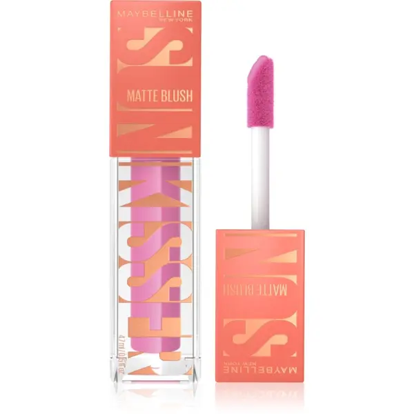 MAYBELLINE NEW YORK MAYBELLINE NEW YORK Sunkisser Matte течен руж с матиращ ефект цвят 32 Lila Clouds 4.7 мл.