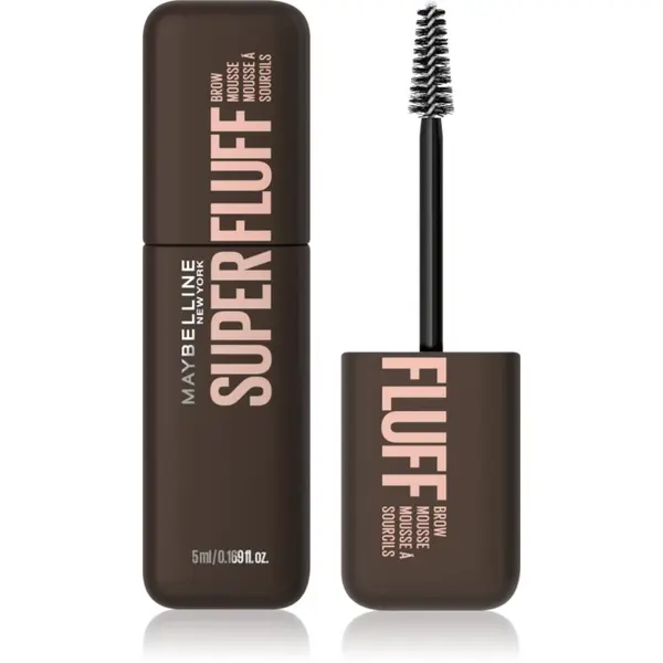 MAYBELLINE NEW YORK MAYBELLINE NEW YORK Super Fluff Mousse гел за вежди цвят 262 Black Brown 5 мл.