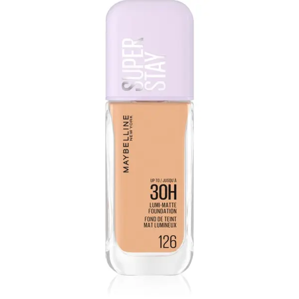 MAYBELLINE NEW YORK MAYBELLINE NEW YORK SuperStay Lumi-Matte лек фон дьо тен за дълготраен ефект цвят 126 35 мл.