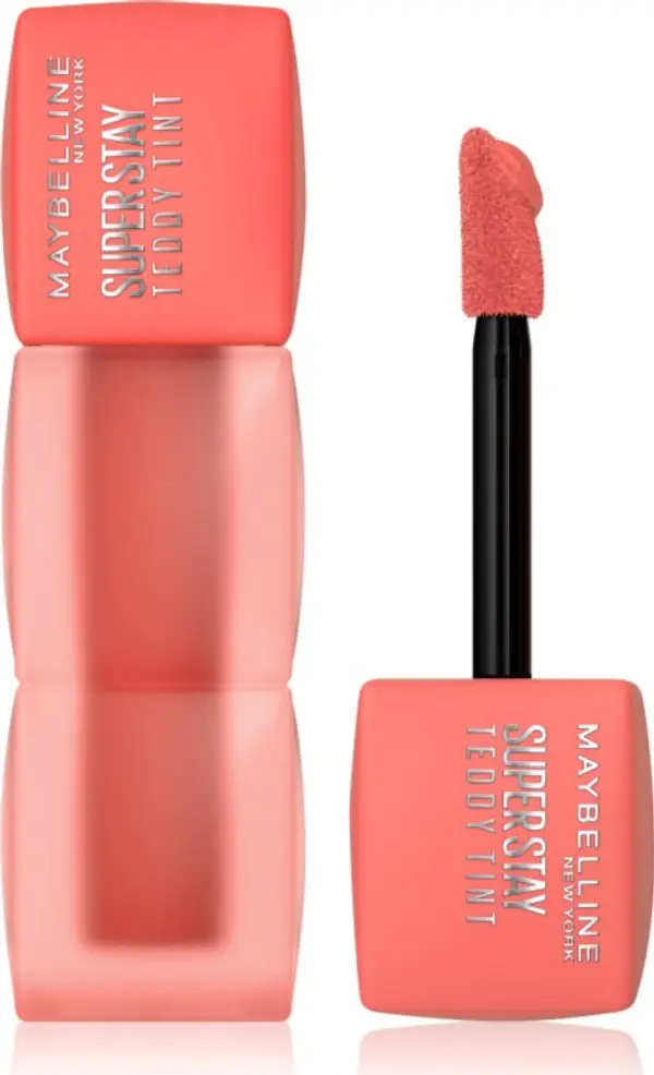 MAYBELLINE NEW YORK MAYBELLINE NEW YORK SuperStay Teddy Tint дълготрайно червило с матиращ ефект цвят 25 Baby Tee 5 мл.