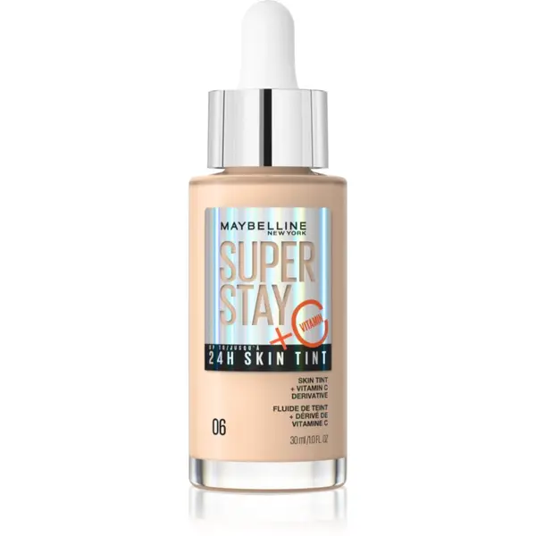 MAYBELLINE NEW YORK MAYBELLINE NEW YORK SuperStay Vitamin C Skin Tint серум да уеднакви цвета на кожата цвят 06 30 мл.