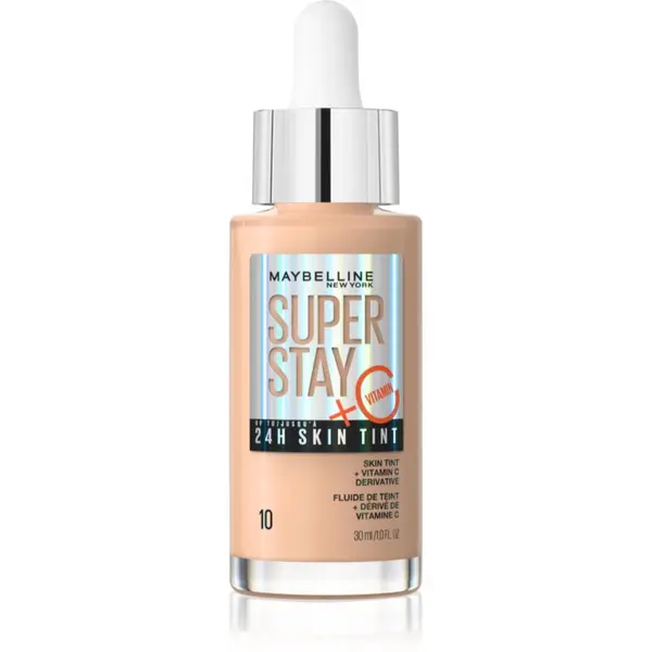 MAYBELLINE NEW YORK MAYBELLINE NEW YORK SuperStay Vitamin C Skin Tint серум да уеднакви цвета на кожата цвят 10 30 мл.