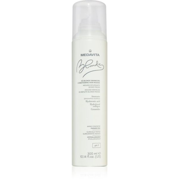 Medavita Medavita Blondie Ice Blonde Enhancing Conditioning Hair Mousse двуфазна пяна за руса коса 300 мл.