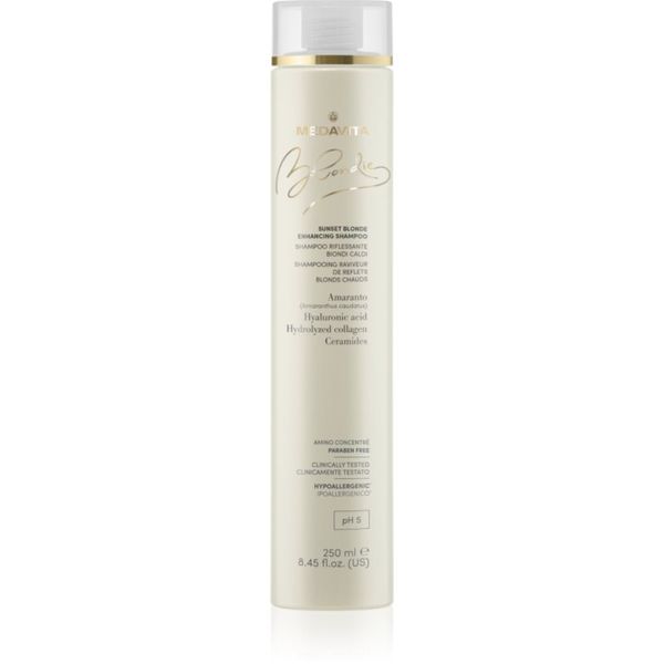 Medavita Medavita Blondie Sunset Blonde Enhancing Shampoo шампоан за руса коса за подчертаване на цвета на косата 250 мл.