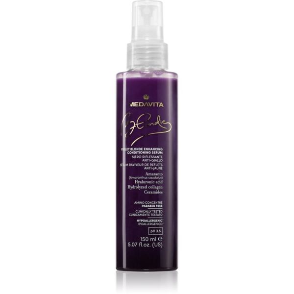Medavita Medavita Blondie Violet Blonde Enhancing Serum разхубавяващ серум за боядисана коса 150 мл.
