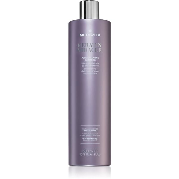 Medavita Medavita Keratin Miracle Pure Chelating Shampoo дълбоко почистващ шампоан За коса 500 мл.