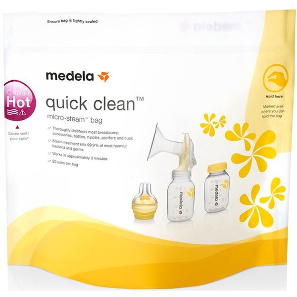 Medela Medela Quick Clean™ пликчета за стерилизиране 5 бр.