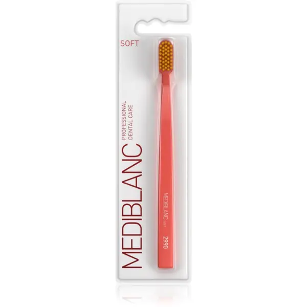 MEDIBLANC MEDIBLANC 2990 Soft четка за зъби софт Salmon 1 бр.