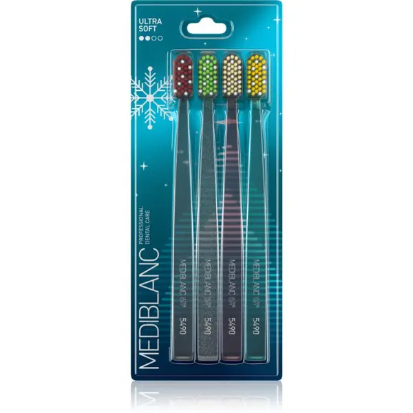 MEDIBLANC MEDIBLANC 5490 Ultra Soft Limited edition четки за зъби ултра софт 4 бр. лимитирано издание 4 бр.