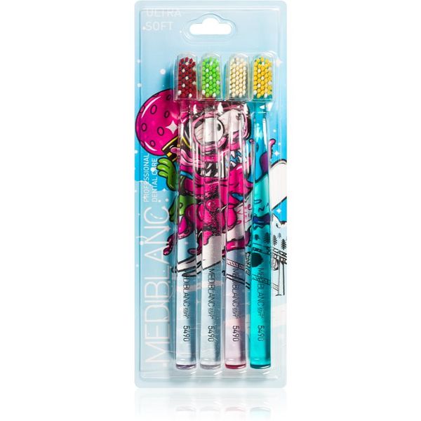 MEDIBLANC MEDIBLANC 5490 Ultra Soft Limited edition четки за зъби ултра софт 4 бр. лимитирано издание 4 бр.