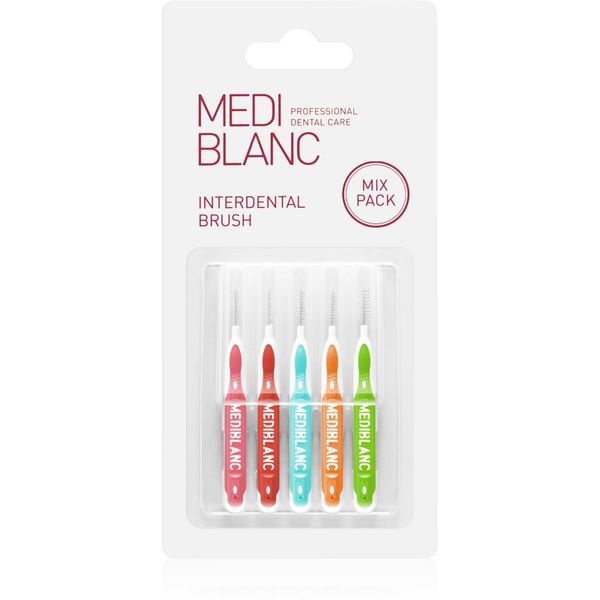 MEDIBLANC MEDIBLANC Interdental Pick-brush Mix междузъбна четка 5 бр.