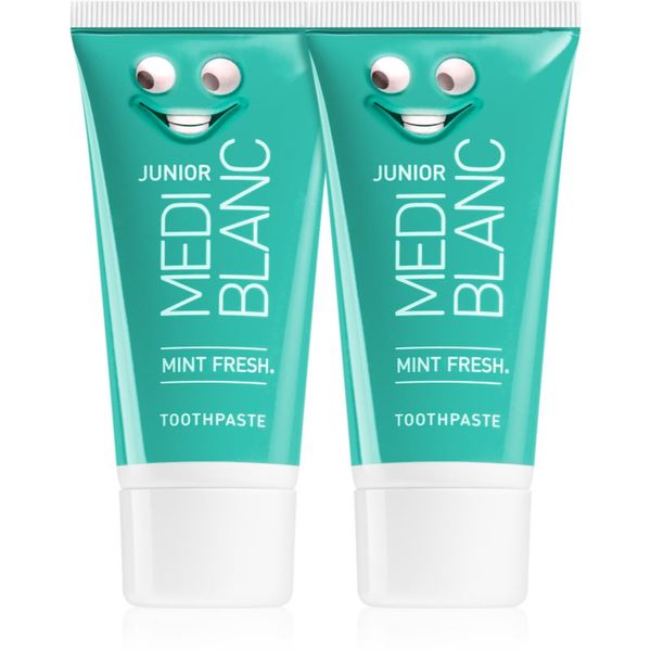 MEDIBLANC MEDIBLANC JUNIOR Mint fresh детска паста за зъби 2x50 мл.