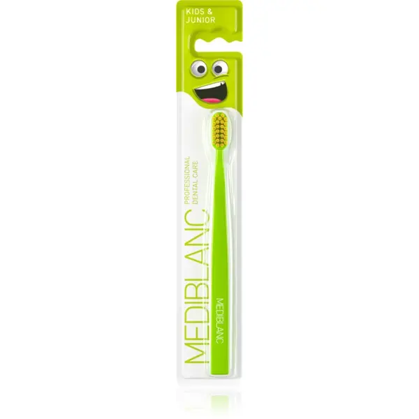 MEDIBLANC MEDIBLANC KIDS & JUNIOR Ultra Soft четка за зъби за деца ултра софт Green 1 бр.