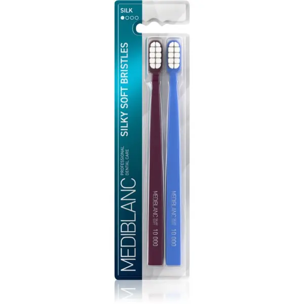 MEDIBLANC MEDIBLANC Toothbrush Silk четка за зъби с фини влакна 2 бр.