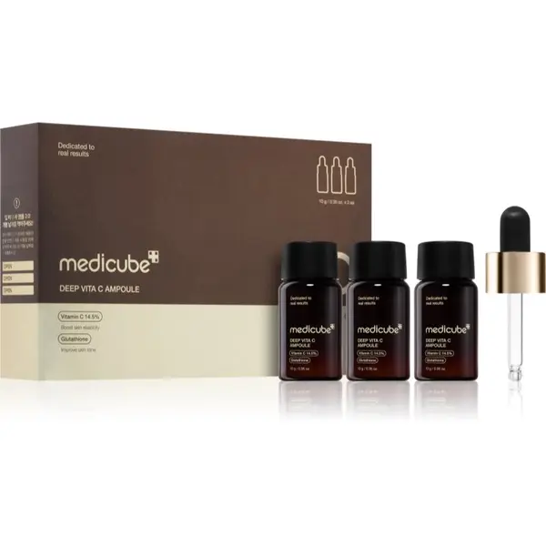 Medicube Medicube Deep Vita C Ampoule 2.0. ампули да уеднакви цвета на кожата 3x10 гр.