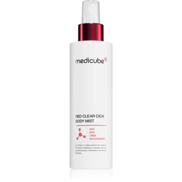 Medicube medicube Red Clear Cica Body Mist енергизираща хидратираща мъгла за лице с успокояващ ефект 200 мл.