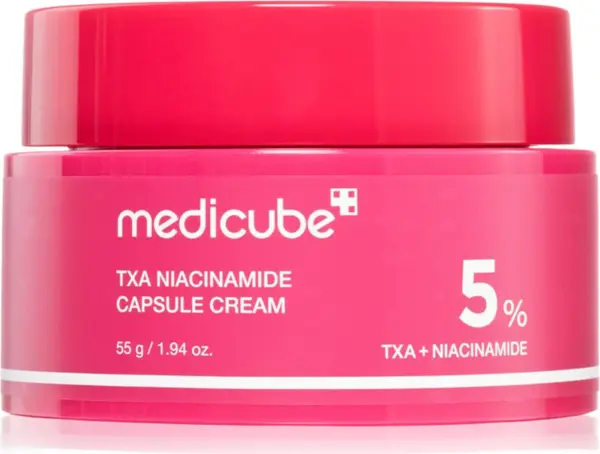 Medicube medicube TXA Niacinamide Capsule Cream озаряващ крем против тъмни кръгове 55 мл.
