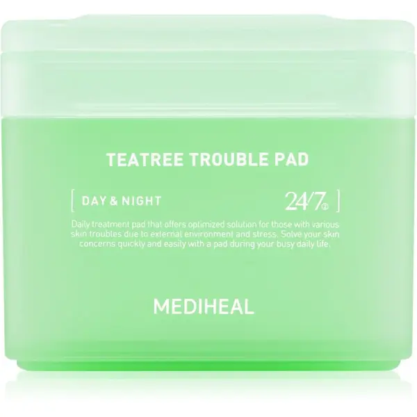 MEDIHEAL MEDIHEAL Teatree Trouble Pad тонизиращи възглавнички с успокояващ ефект 100 бр.