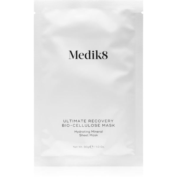 Medik8 Medik8 Ultimate Recovery Bio-Cellulose Mask платнена маска за лице с хидратиращ и успокояващ ефект 6 бр.