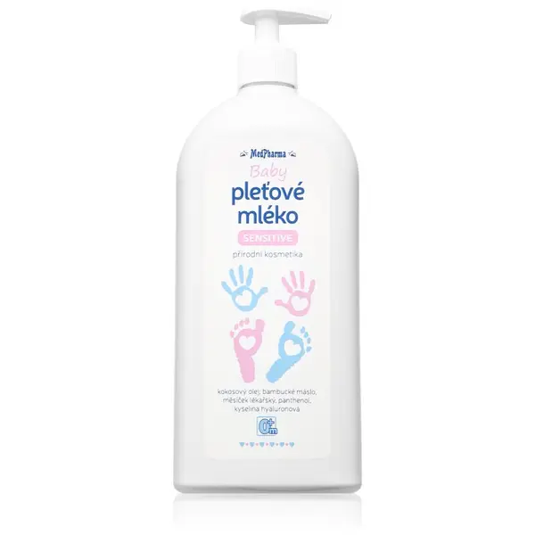 MedPharma MedPharma Pleťové mléko Sensitive baby хидратиращ лосион за тяло за деца от раждането им 500 мл.