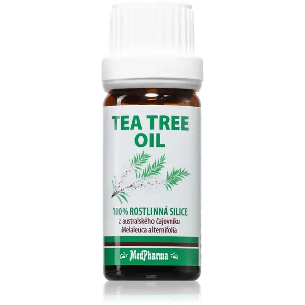 MedPharma MedPharma Tea Tree Oil студено пресовано масло от чаено дърво с антисептично действие 10 мл.