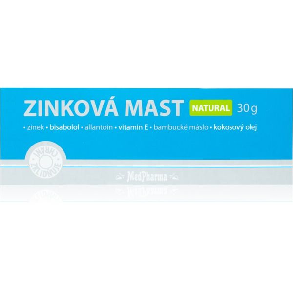 MedPharma MedPharma Zinc ointment Natural успокояващ мехлем за лице 30 гр.