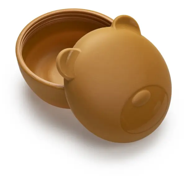 Melii Melii Silicone Bowl with Lid кутия за закуска Bear 350 мл.