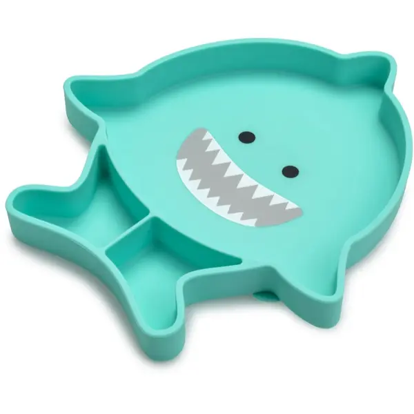 Melii Melii Silicone Suction Plate чиния с вендуза Shark 1 бр.