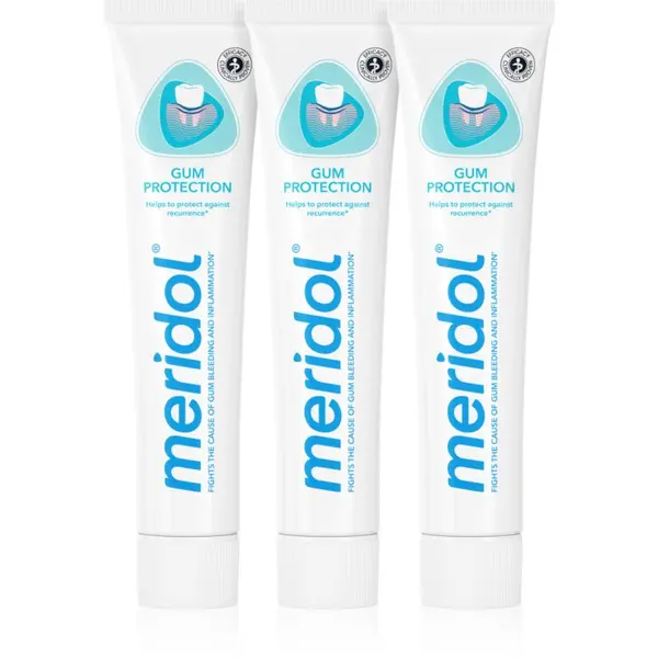 Meridol Meridol Gum Protection паста за зъби подпомага възстановяването на раздразнени венци 3 x 75 мл.