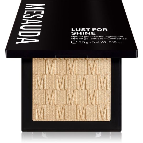Mesauda Milano Mesauda Milano Lust For Shine Highlighter кремообразен озарител цвят Gold Ambition 5,5 гр.