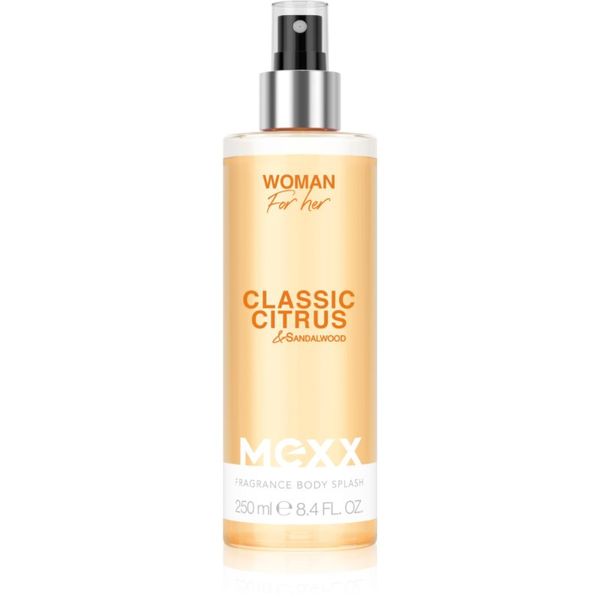 Mexx Mexx Woman Classic Citrus & Sandalwood New освежаващ спрей за тяло за жени 250 мл.