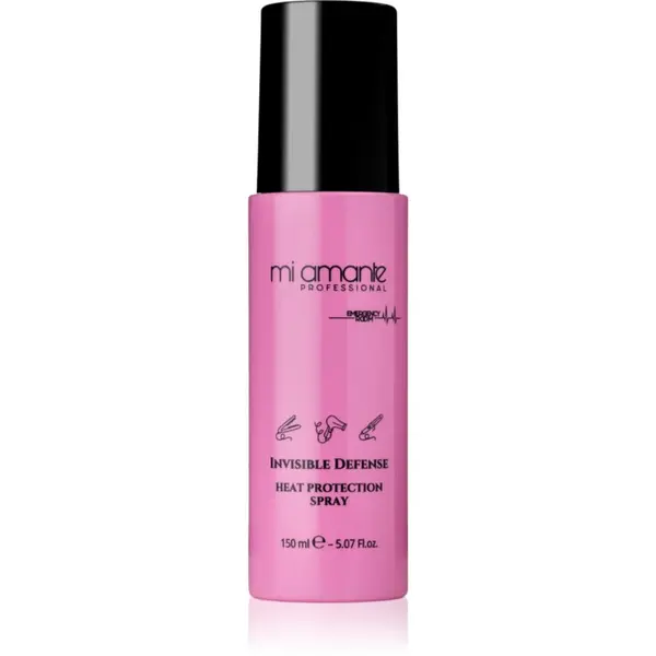 Mi Amante Professional Mi Amante Professional Emergency Room Invisible Defense Heat Protection Spray термозащитен спрей за оформяне с преса и маша 150 мл.