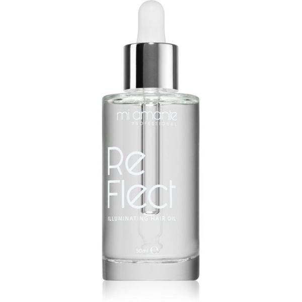 Mi Amante Professional Mi Amante Professional ReFlect Illuminating Hair Oil озаряващо олио за блясък и мекота на косата 50 мл.