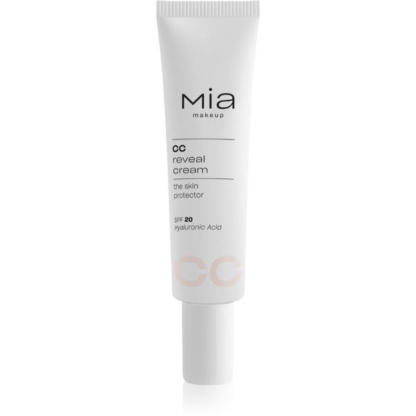 Mia Cosmetics Mia Cosmetics CC Reveal Cream CC крем за уеднаквяване тена на лицето SPF 20 цвят 01 Light 30 мл.