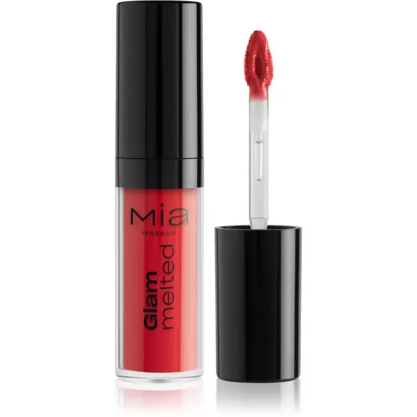 Mia Cosmetics Mia Cosmetics Glam Melted течно червило с матиращ завършек цвят 13 Passione 5 гр.