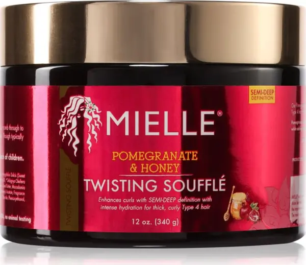 Mielle Mielle Pomegranate & Honey Twisting Soufflé крем за коса за чуплива и къдрава коса 340 гр.