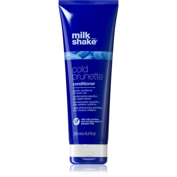Milk Shake Milk Shake Cold Brunette Conditioner балсам за коса с кафяви нюанси 250 мл.