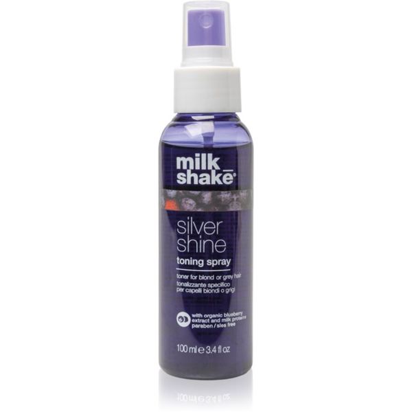 Milk Shake Milk Shake Silver Shine Toning Spray тониращ спрей за руса и сива коса 100 мл.