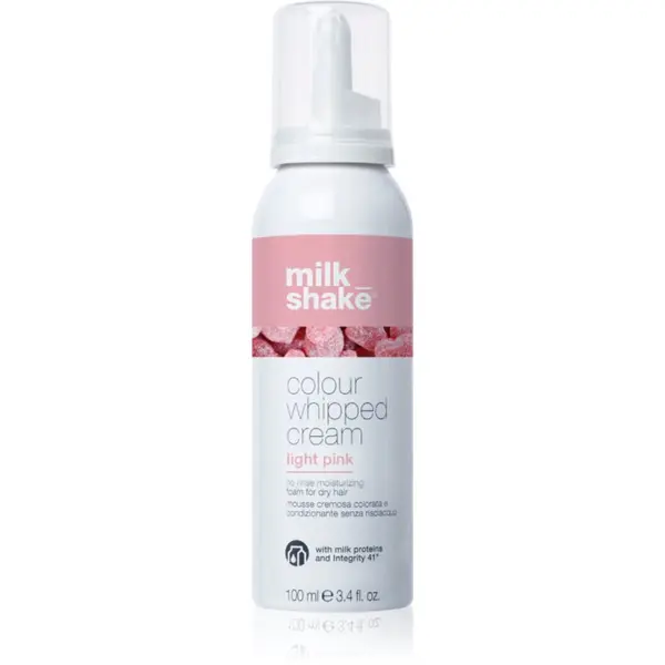 milk_shake® milk_shake® Colour Whipped Cream тонираща пяна за всички видове коса Light Pink 100 мл.