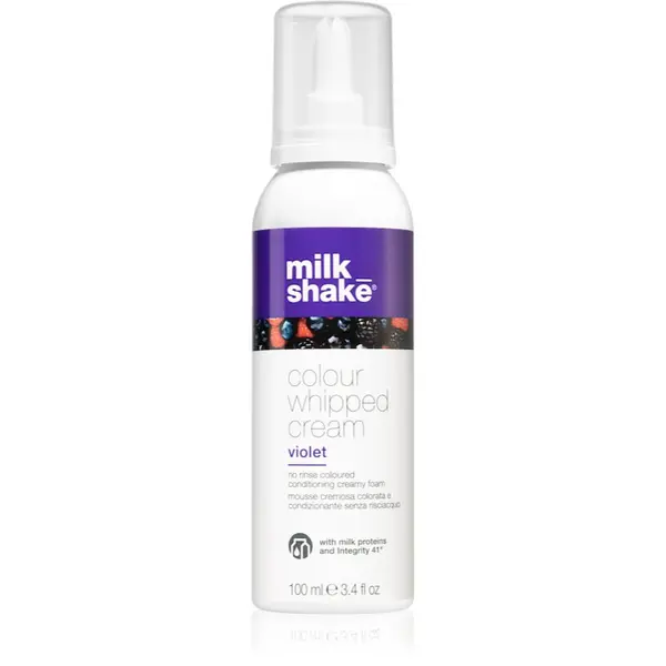 milk_shake® milk_shake® Colour Whipped Cream тонираща пяна за всички видове коса Violet 100 мл.
