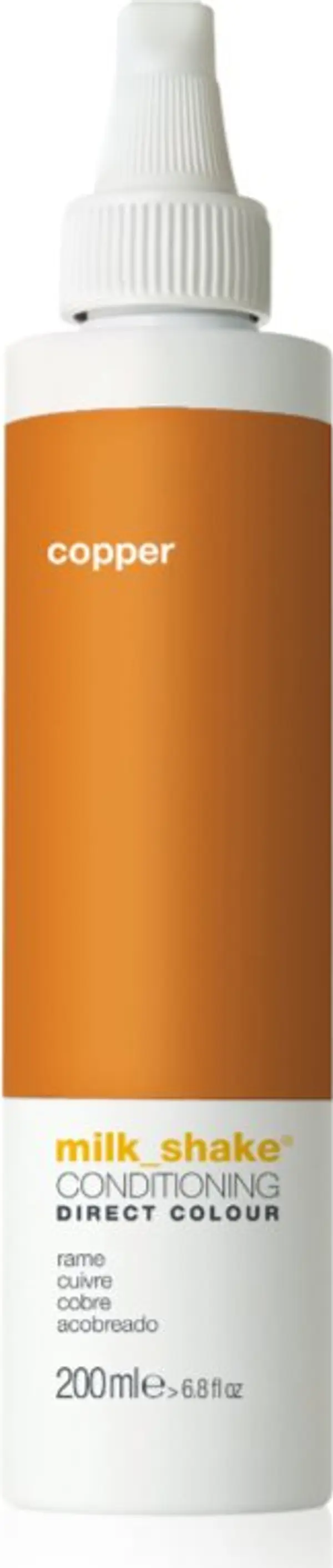 milk_shake® milk_shake® Direct Colour тониращ балсам за интензивна хидратация Copper 200 мл.